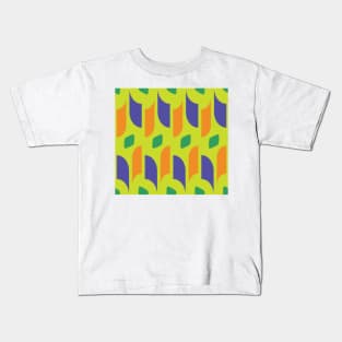 Abstract shapes pattern 03 Kids T-Shirt